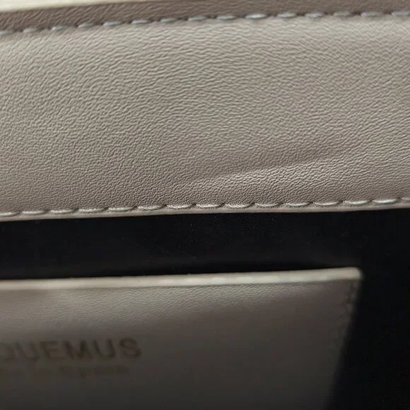 Jacquemus Medium Chiquito Grey Top-Handle Bag